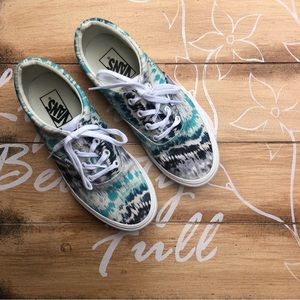Tie-Dye Print Vans size 7.5